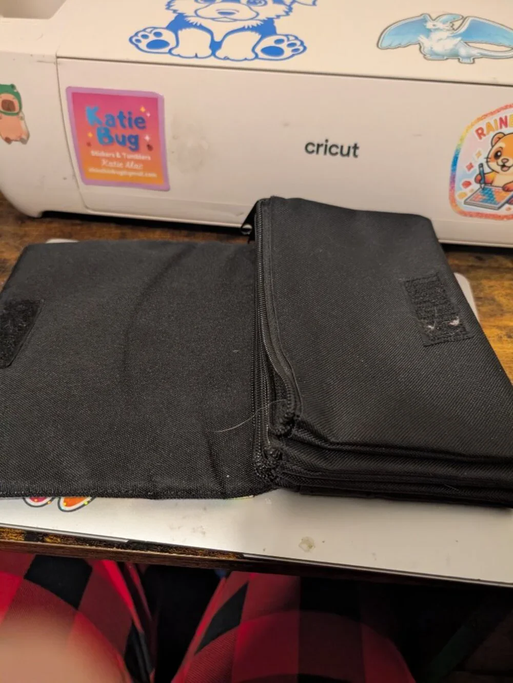 Paw print sublimation pouch